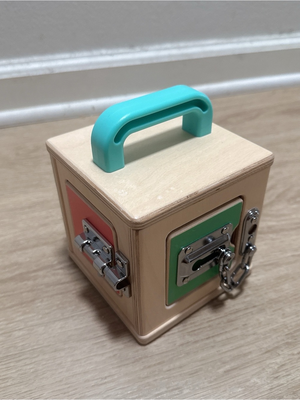 Lovevery Wood Lock Box Montessori